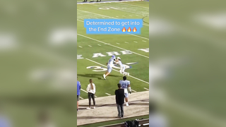 This play is CRAZY #football #stiffarm #touchdown #highlights #highschoolfootball #athlete #highschoolsports