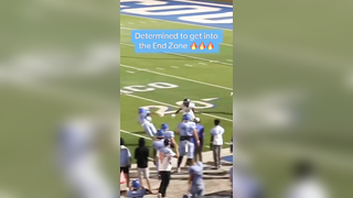 This play is CRAZY #football #stiffarm #touchdown #highlights #highschoolfootball #athlete #highschoolsports