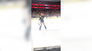 See you in the finals • • #vgk #vgkfan #vegas #vegastiktok #vegasgoldenknights #goldenknights #knights #stanleycup #playoffs #nhl #hockey #espn #tnt #sports #icegirl #iceskating #icehockey #lasvegas #cosmo #knightsguard #women #tmobile #stanleycupplayoffs