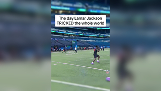 Bro better beat mahomes #nfl #nflfootball #nflhighlights #nflmoments #lamarjackson