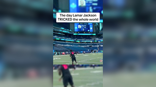 Bro better beat mahomes #nfl #nflfootball #nflhighlights #nflmoments #lamarjackson