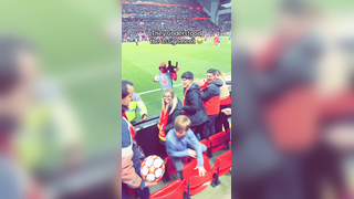 Escaped with the ball (via @Gagan) #football #viral #sports #soccer #anfield #footy #futbol #futebol #footballtiktok #fyp #foryou
