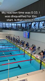 #swim #competetion #swimmingpool #swimmer #plaukimas #athlete #athletes #sports #start #dsq #disqualified #disqualification