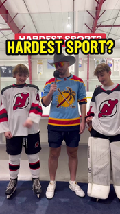 Do you think we’re biased???? #hockey #hockeytiktoks #sports #hardestsport