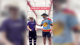 Do you think we’re biased???? #hockey #hockeytiktoks #sports #hardestsport