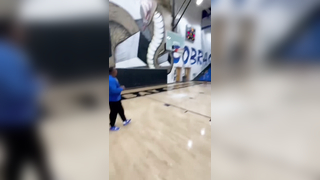 They were all SHOCKED (via ucancallmec4/IG) #basketball #dunk #brokenrim #athlete #practice #highschoolbasketball #glass #highschoolsports #wild