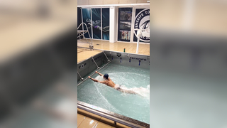 Mastering the currents ‍ : (IG) @clem_secchi #Olympics #Swimming #SportsTok #Training