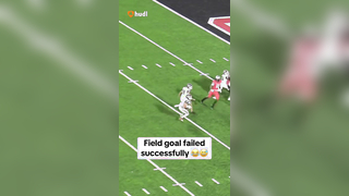 Just like Coach drew it up #football #fieldgoal #fail #pass #touchdown #athlete #highschoolfootball #highschoolsports
