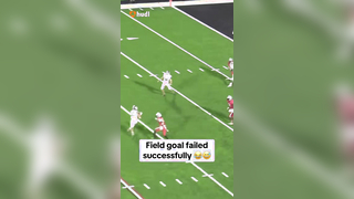 Just like Coach drew it up #football #fieldgoal #fail #pass #touchdown #athlete #highschoolfootball #highschoolsports