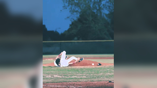 INSANE recovery!! Pitcher taken out #baseball #comeback #fyp