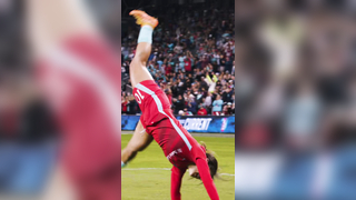 The Celly Queen reigns on #celebration #soccer #goal