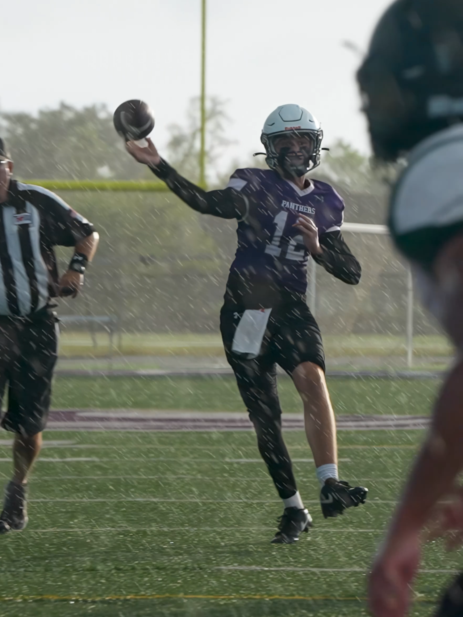 The rain makes it all better! #324#324sports #footballtiktok #txhsfb #highschoolfootball