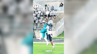 FIRST EVER Varsity Catch Alvin Mosely One Handed Touchdown!!! #324sports #football #txhsfb #crawford