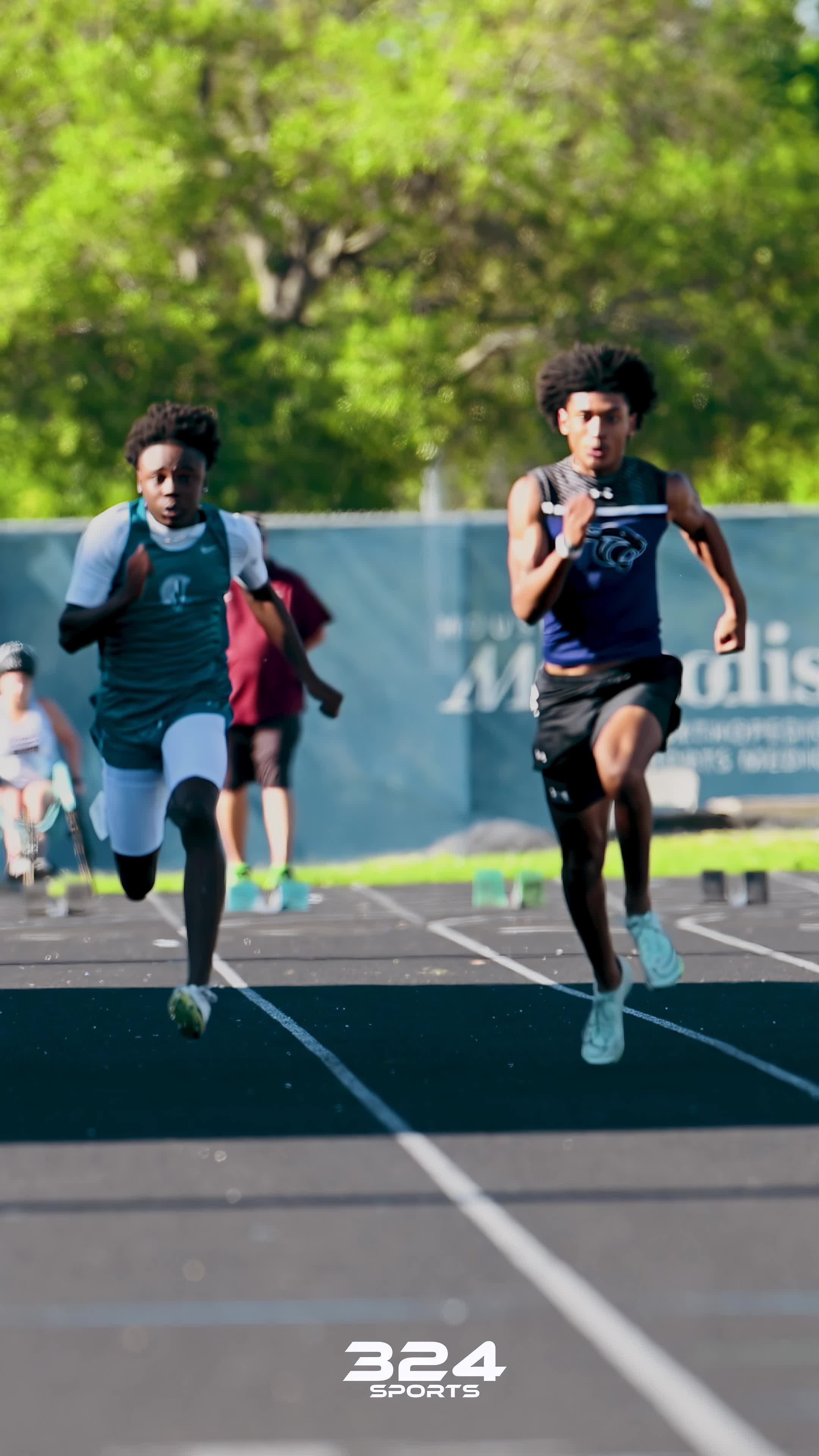 10.82 as a FRESHMAN???!? #324sports #trackandfieldtiktoks #track #sprinter