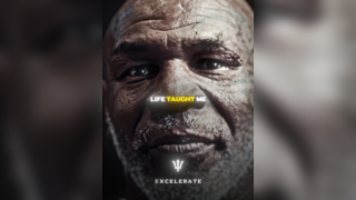 Mike Tyson's most important life lesson.