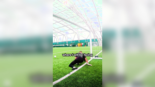 Unbelievable tekkers @RNIB #BlindFootball #RNIB #BeforeYouAsk Toby Addison’s involvement in the campaign has been facilitated and paid for by LADBible. Thanks to RNIB and Fulham Football Club for hosting our session ???? [Video Description: Title card rea