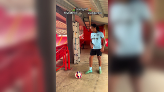 Footgolf challenge #footgolf #soccer #viral #footballchallenge #football #futbol @luisgarcia