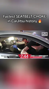 Jonathan Chambers is QUICK off his seat Watch the full match now at the link in bio and watch NEW CarJitsu Championship TONIGHT 9pm/et on Stadium. #carjitsu #carjitsuchampionship #seatbeltchoke #jiujitsu #mma #foryou