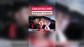 Jiu-jitsu newcomer, Jared Brammeier and BFC Extreme member Darius Varona in round 2 of CarJitsu LIVE! Watch NOW on CarJitsu Championship YouTube. Link in bio. #CarJitsuChampionship #CarJitsuLIVE #ProLeagueNetwork #PLN #grappling #fyp