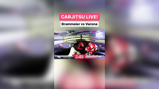 Jiu-jitsu newcomer, Jared Brammeier and BFC Extreme member Darius Varona in round 2 of CarJitsu LIVE! Watch NOW on CarJitsu Championship YouTube. Link in bio. #CarJitsuChampionship #CarJitsuLIVE #ProLeagueNetwork #PLN #grappling #fyp
