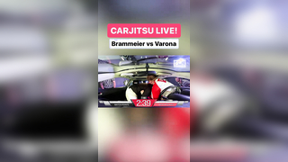 Jiu-jitsu newcomer, Jared Brammeier and BFC Extreme member Darius Varona in round 2 of CarJitsu LIVE! Watch NOW on CarJitsu Championship YouTube. Link in bio. #CarJitsuChampionship #CarJitsuLIVE #ProLeagueNetwork #PLN #grappling #fyp