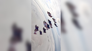 They are right where they belong ???? #newmusic #electronicmusic #skydive #extremesports : redbullskydiveteam