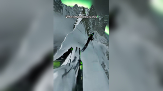 I don’t even know what to say… #skitok #skiing #ski #extremesports #mountainview #snow #explore