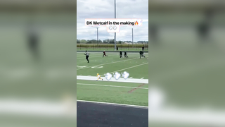 Tracked him down! (via hypehighlights_101/IG) #football #metcalf #dkmetcalf #tackle #track #speed #highlights #youth #youthfootball #athlete #sports