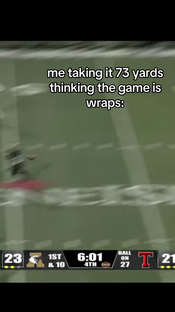 Devastating @Josiah #football #athlete #touchdown #widereciever #gamewinner #sad #highschoolfootball #highschoolsports