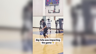 Bro needs to play QB @Goat #basketball #football #throw #athlete #bigman #qb1 #highschoolbasketball #quarterback #highschoolsports