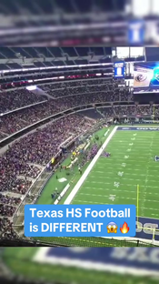 Over 42,000 fans showed up for the second-highest classification state title game in Texas (2023) (via @Dave Campbell’s Texas Football) #football #playoffs #statetitle #texas #highschoolfootball #texasfootball #cowboys #crowd