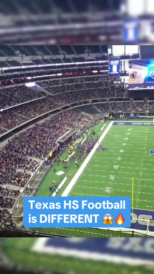 Over 42,000 fans showed up for the second-highest classification state title game in Texas (2023) (via @Dave Campbell’s Texas Football) #football #playoffs #statetitle #texas #highschoolfootball #texasfootball #cowboys #crowd