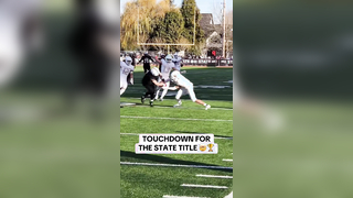 UNREAL (via nwballers/IG) #football #statechamps #playoffs #touchdown #interception #strip #unreal #wow #highlights #highschoolfootball #athlete