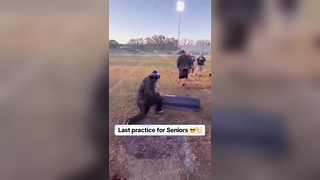 Having fun at the last practice (via battle.customs/IG) #football #seniors #practice #lastride #tackle #drills #athlete #highschoolfootball #memories