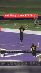 This ending was UNREAL (via realmnsportsfan/X) #football #hailmary #statetitle #touchdown #wild #comeback #playoffs #highschoolfootball #insane