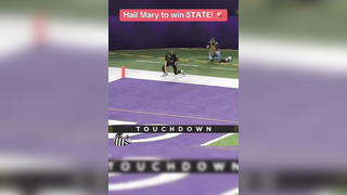 This ending was UNREAL (via realmnsportsfan/X) #football #hailmary #statetitle #touchdown #wild #comeback #playoffs #highschoolfootball #insane