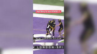 This ending was UNREAL (via realmnsportsfan/X) #football #hailmary #statetitle #touchdown #wild #comeback #playoffs #highschoolfootball #insane