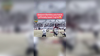 He HURDLED 2 guys at once @@b0p_d3anth0ny #hurdle #highschoolfootball #football #saquonbarkley #crazyplay #highlight #athlete