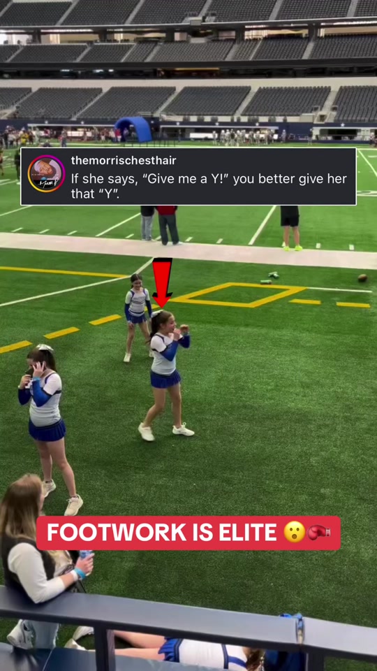 Don’t won’t any problems with her (via mia_mighty_pinney/IG) #cheerleader #boxing #footwork #stance #youthsports #boxer #athlete #impressive #cheer #sports