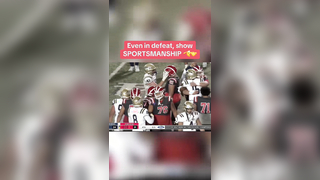Love this @NFHSNetwork #football #sportsmanship #highschoolfootball #athlete #materdei #stjohnbosco #respect