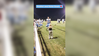 If you have siblings you can relate to this @Brittany Russ #football #family #wholesome #siblinggoals #memories #highschoolfootball