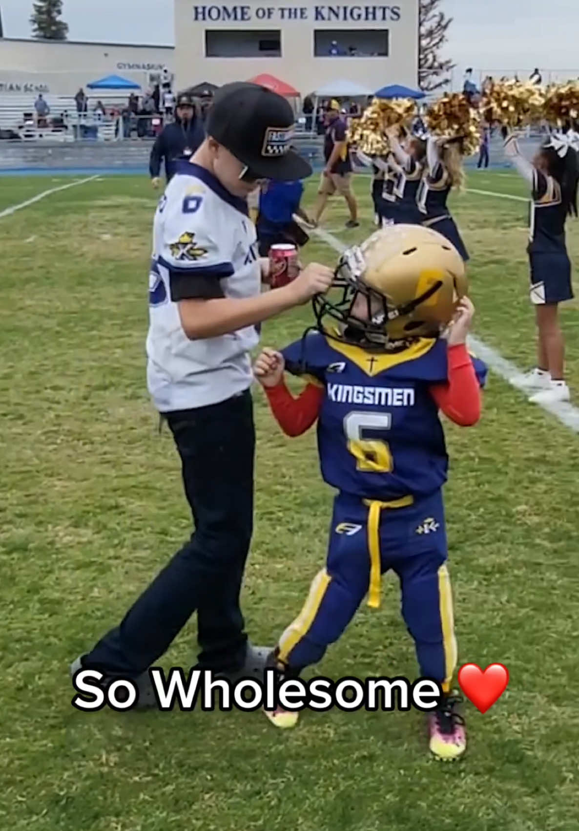 Got to be there for your brother ???? @Rachael #football #brother #support #love #brotherhood #family #siblings #memories #youthfootball