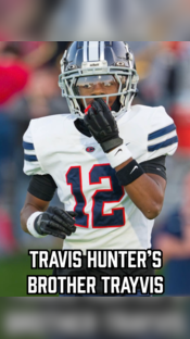 Travis Hunter’s brother Trayvis is COLD as a sophomore #travishunter #trayvishunter #wr#widereceiver #effinghamcounty #georgia #highschoolfootball #footballtiktok #maxpreps