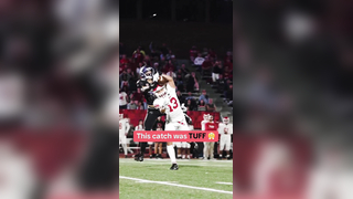 No. 13 SNAGGED that #football #catch #onehand #widereciever #highschoolfootball #highlight #athlete
