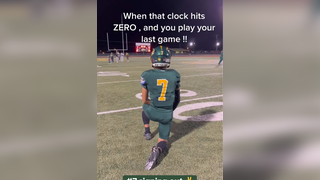 That last game hits different #football #senior #seniornight #highschoolfootball #athlete #lastgame #highschool