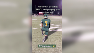 That last game hits different #football #senior #seniornight #highschoolfootball #athlete #lastgame #highschool