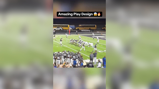 This play is straight out of a movie #football #trickplay #highschoolfootball #touchdown #highlights