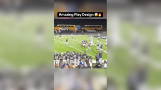 This play is straight out of a movie #football #trickplay #highschoolfootball #touchdown #highlights