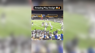 This play is straight out of a movie #football #trickplay #highschoolfootball #touchdown #highlights