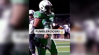 Is that allowed? (via @GoodKarmaaa_) #football #oline #touchdown #fumblerooski #referee #highschoolfootball